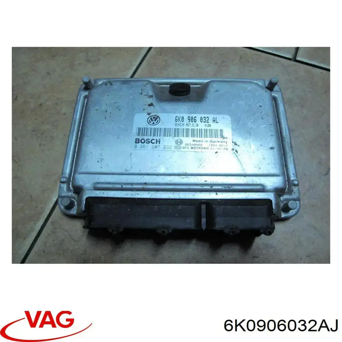 6K0906032AJ VAG Módulo de direção (Centralina eletrônica) de motor