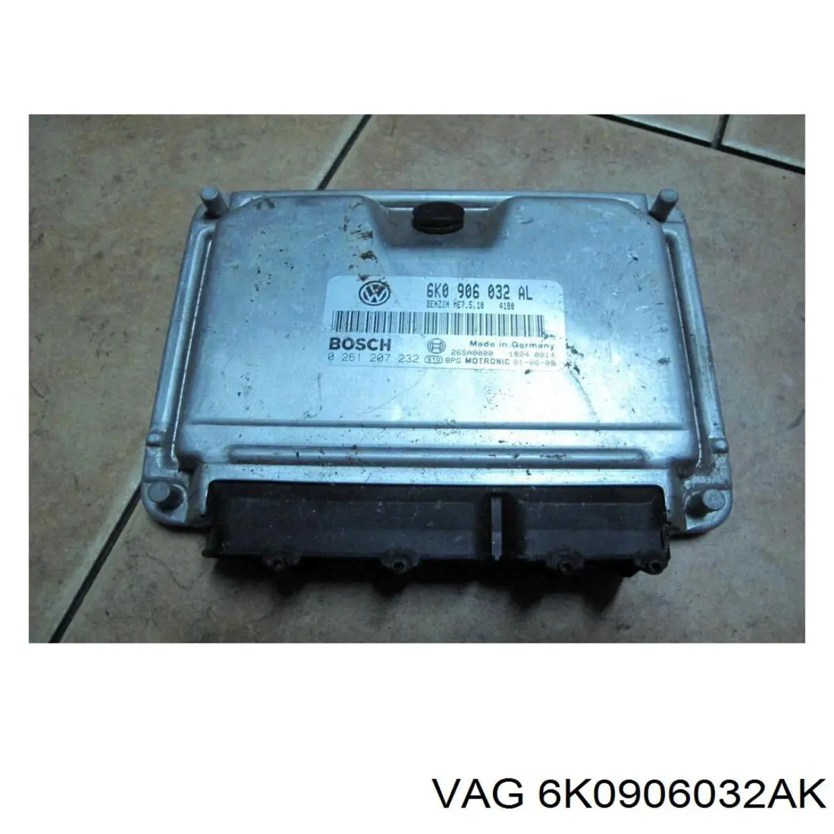 6K0906032AK VAG Módulo de direção (Centralina eletrônica) de motor