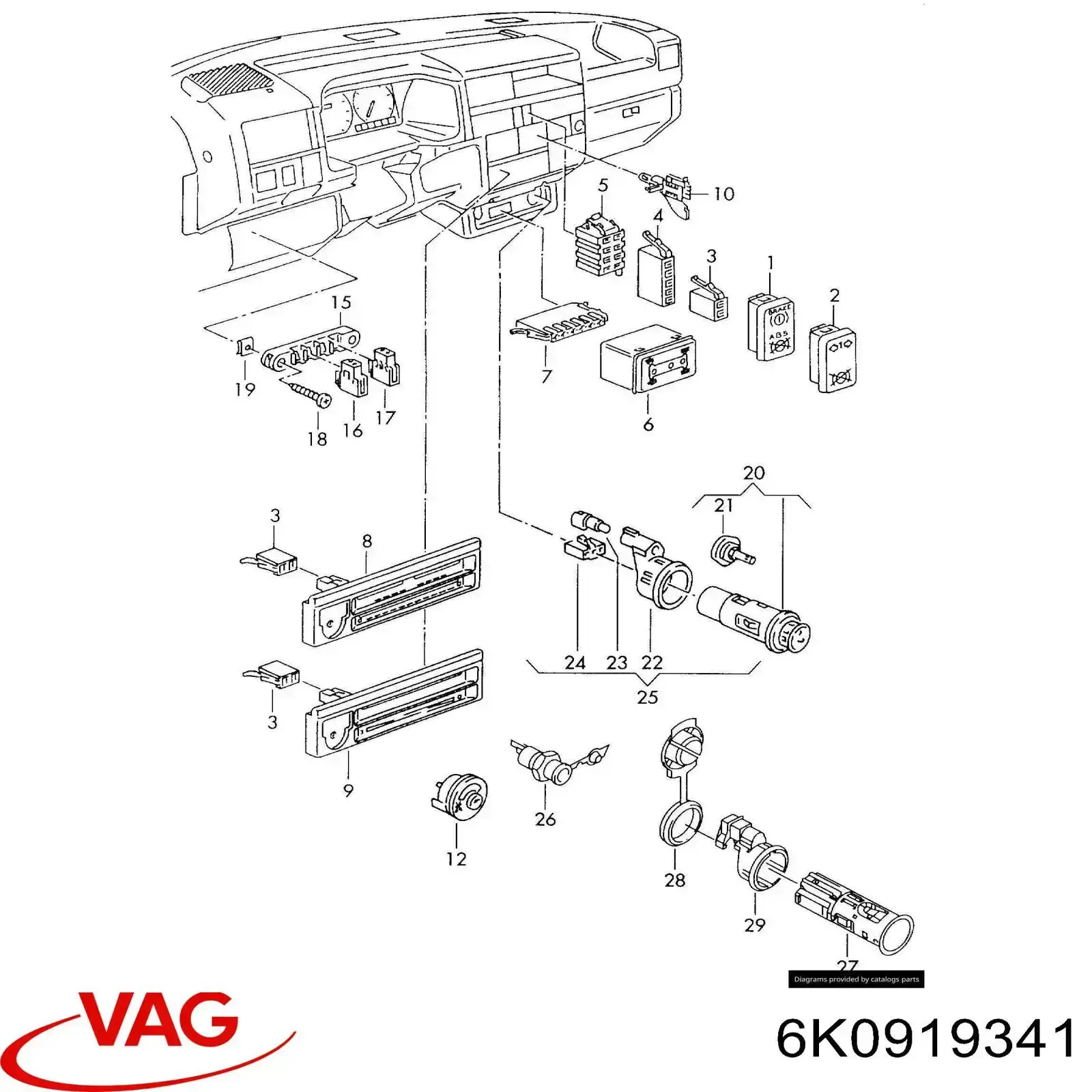6K0919341 VAG 