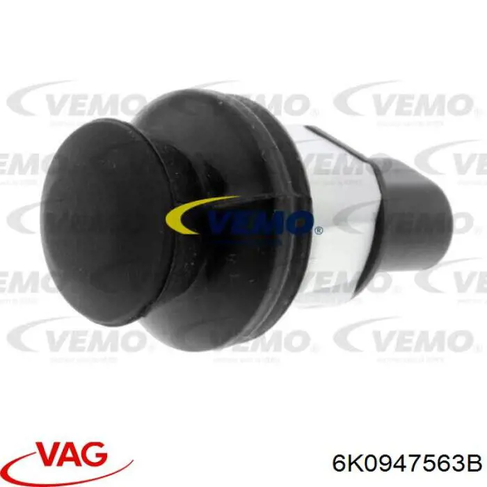6K0947563B VAG Sensor de fechamento de portas (interruptor de fim de carreira)