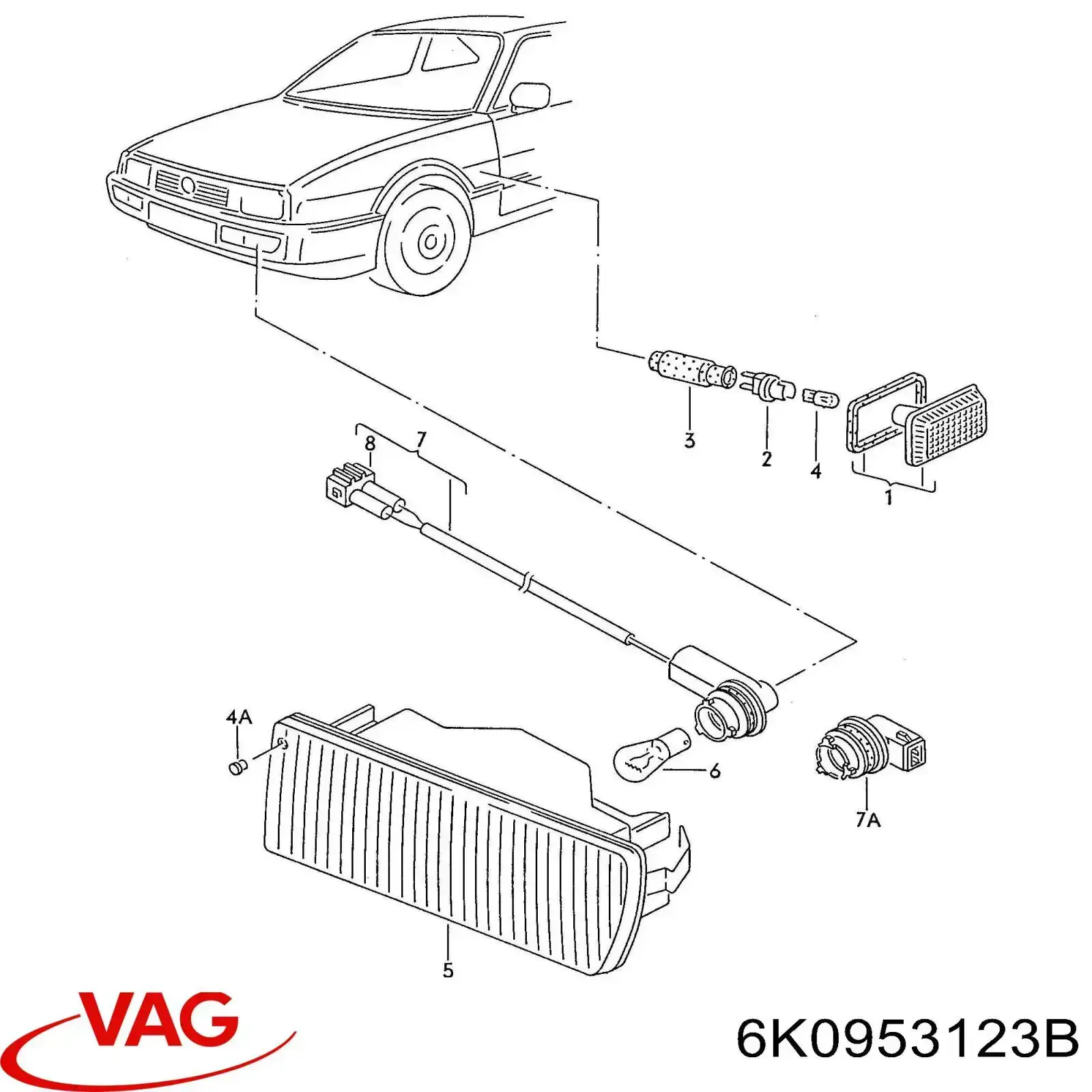  VAG 6K0953123B preço, a partir de  USD