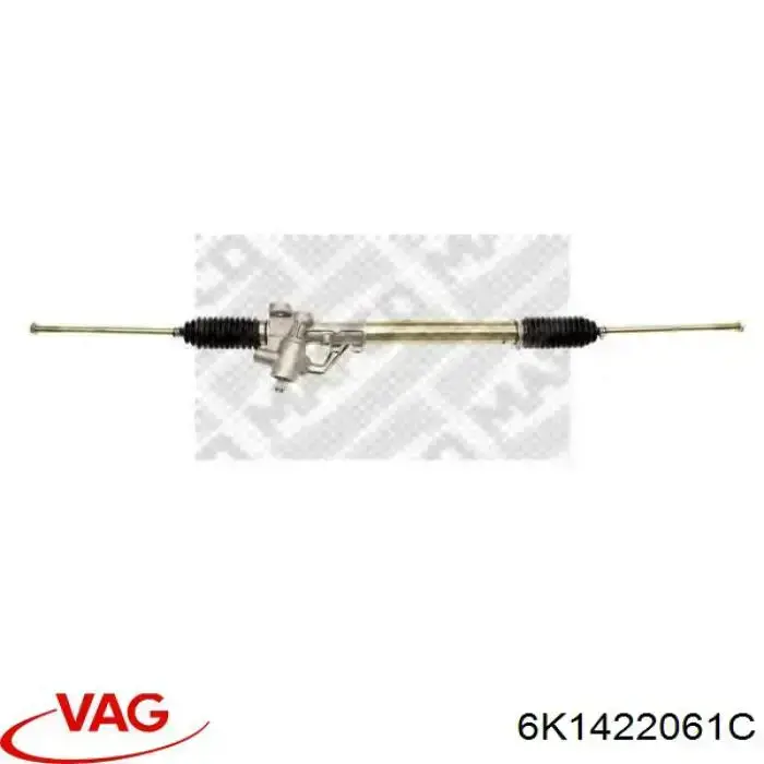 6K1422061C VAG Cremalheira da direção