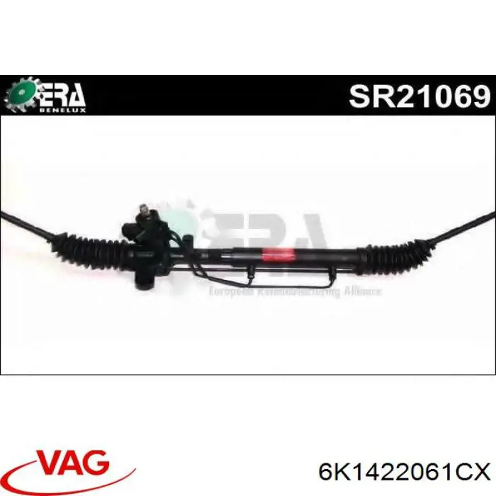 6K1422061CX VAG Cremalheira da direção