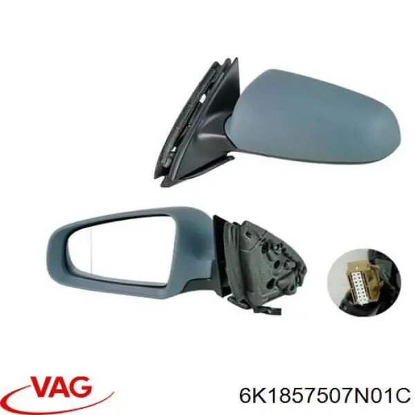 Compre 6K1857507N01C VAG Espelho de retrovisão esquerdo