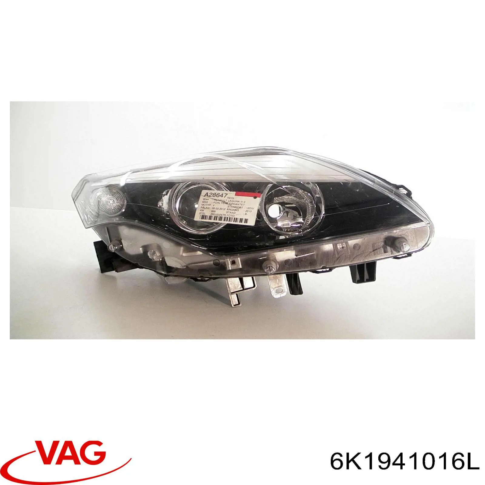 6K1941016L VAG Luz direita