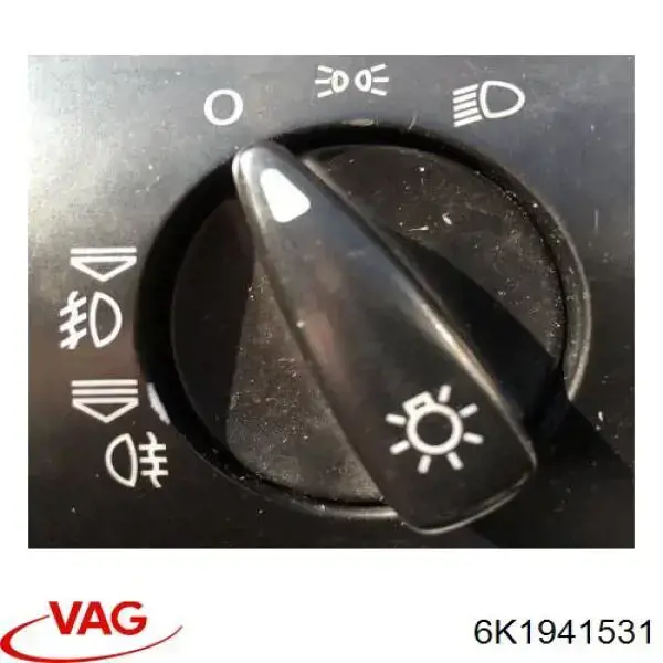 Comutador das luzes no "painel de instrumentos" VAG 6K1941531 preço, a partir de 35,75 USD