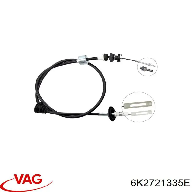 Cabo de embraiagem VAG 6K2721335E preço, a partir de 20,79 USD