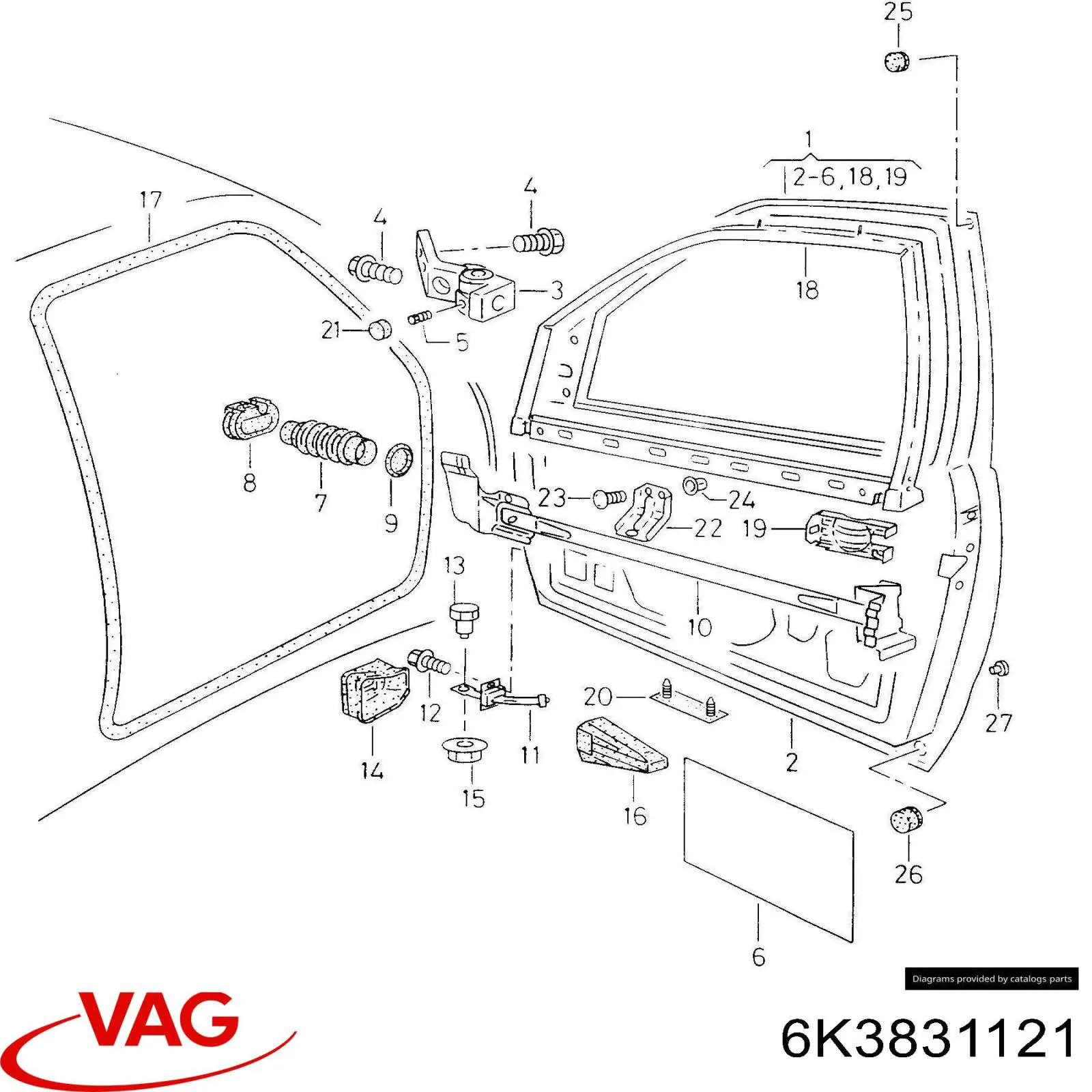 6K3831121 VAG 
