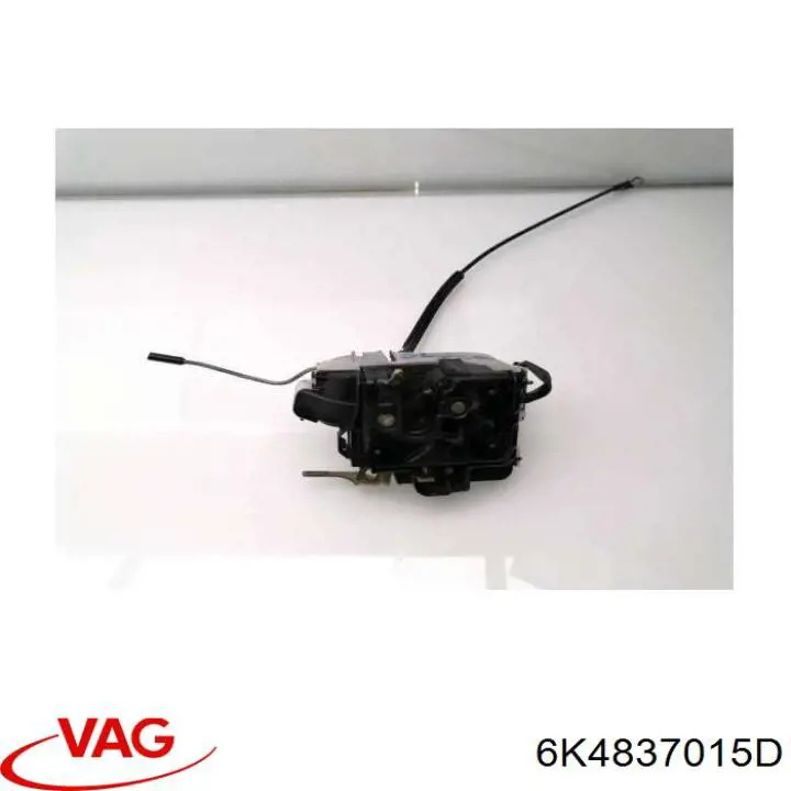 6K4837015D VAG Fecho da porta dianteira esquerda