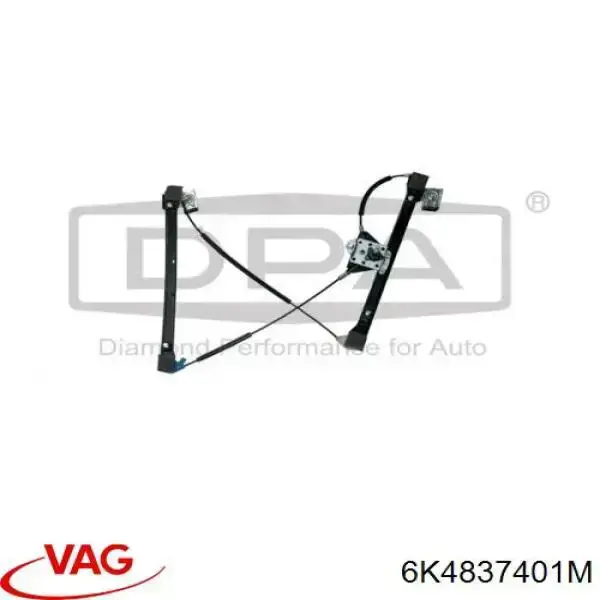 Mecanismo de acionamento de vidro da porta dianteira esquerda VAG 6K4837401M preço, a partir de 49,29 USD