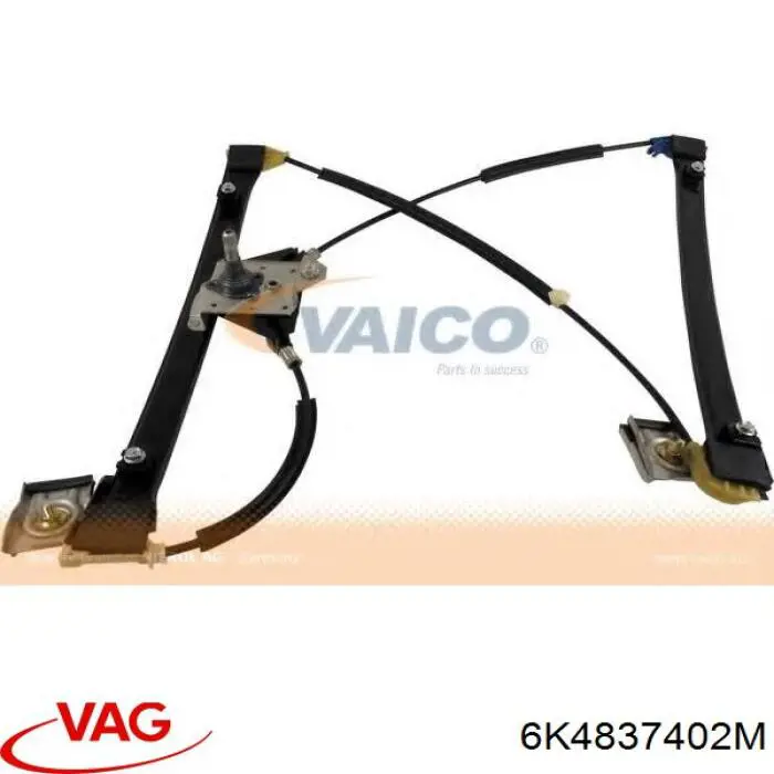 Compre 6K4837402M VAG Mecanismo de acionamento de vidro da porta dianteira direita