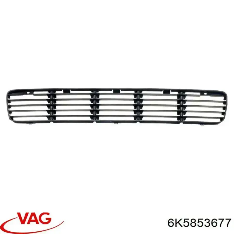 Compre 6K5853677 VAG Grelha do pára-choque dianteiro