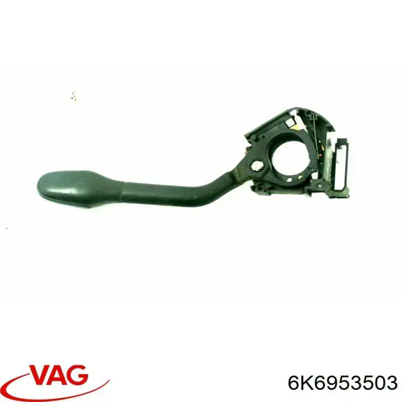 6K6953503 VAG Comutador direito instalado na coluna da direção