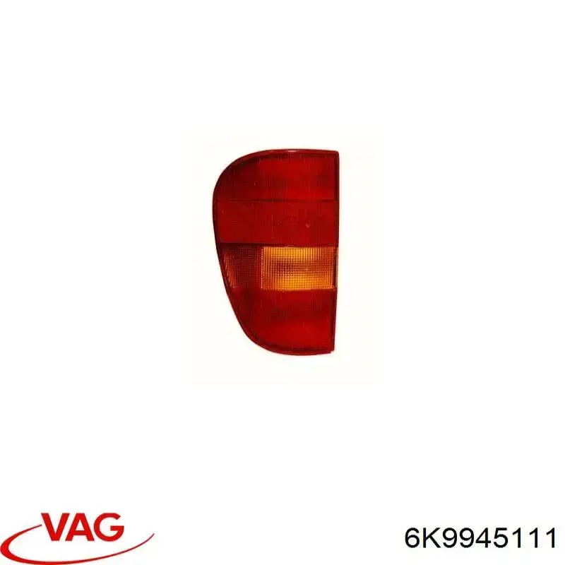 Lanterna traseira esquerda VAG 6K9945111 preço, a partir de 38,11 USD