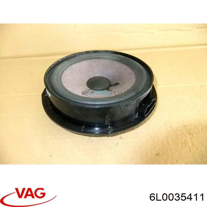 6L0035411 VAG Alto-falante da porta dianteira