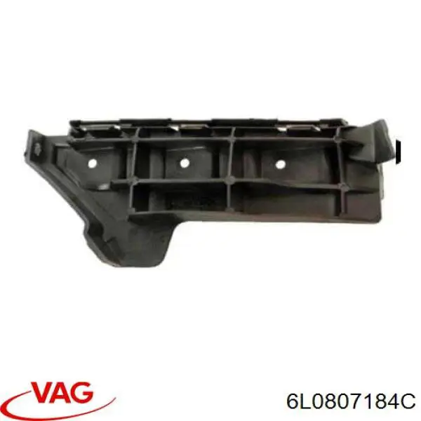 6L0807184C VAG Consola do pára-choque dianteiro direito