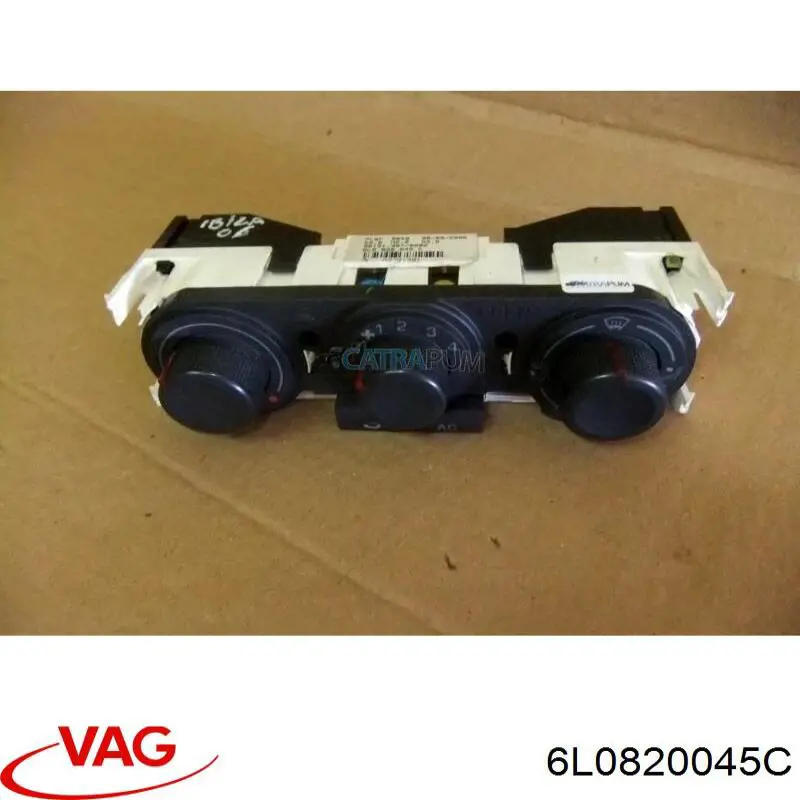 6L0820045C VAG Unidade de controlo dos modos de aquecimento/condicionamento