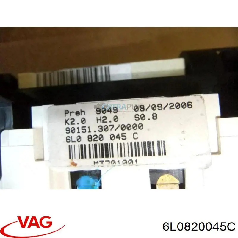 Unidade de controlo dos modos de aquecimento/condicionamento VAG 6L0820045C preço, a partir de 43,04 USD