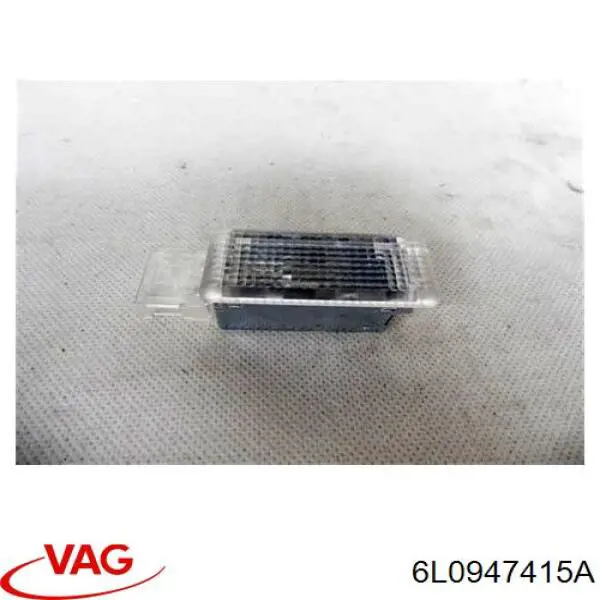 6L0947415A VAG Lâmpada da luz de fundo na porta