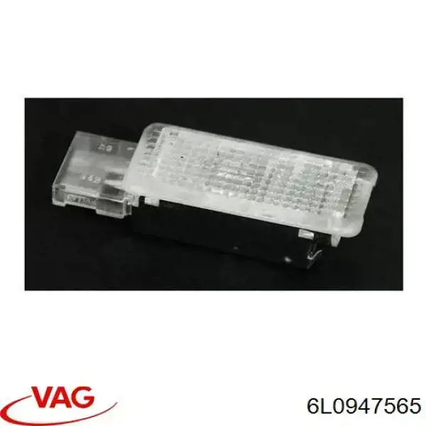 6L0947565 VAG Quebra-luz da luz de fundo de porta-luvas