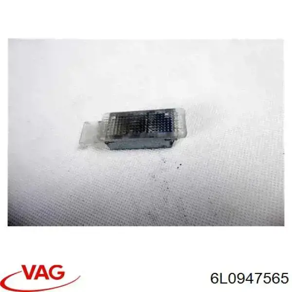 6L0947565 VAG Quebra-luz da luz de fundo de porta-luvas