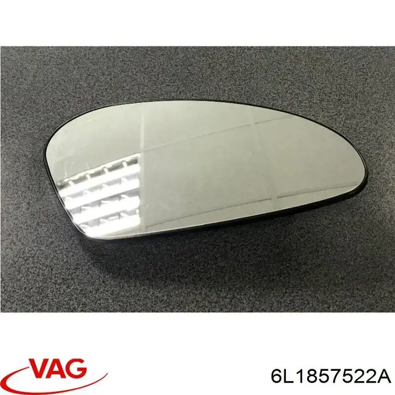 Compre 6L1857522A VAG Elemento espelhado do espelho de retrovisão direito