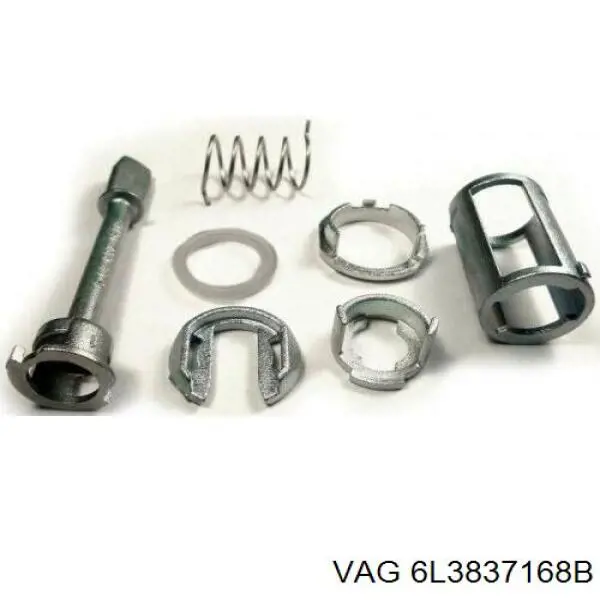 6L3837167B VAG Fecho da porta dianteira direita