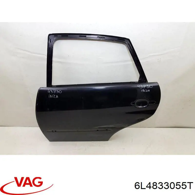 6L4833055T VAG Porta traseira esquerda