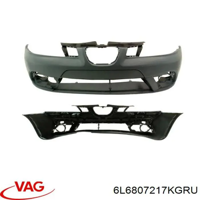 6L6807217KGRU VAG Pára-choque dianteiro