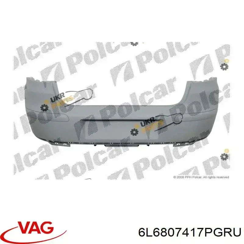 6L6807417PGRU VAG Pára-choque traseiro
