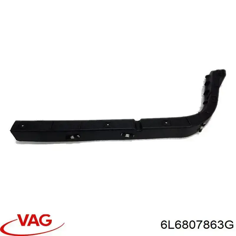 6L6807863G VAG Consola esquerda do pára-choque traseiro