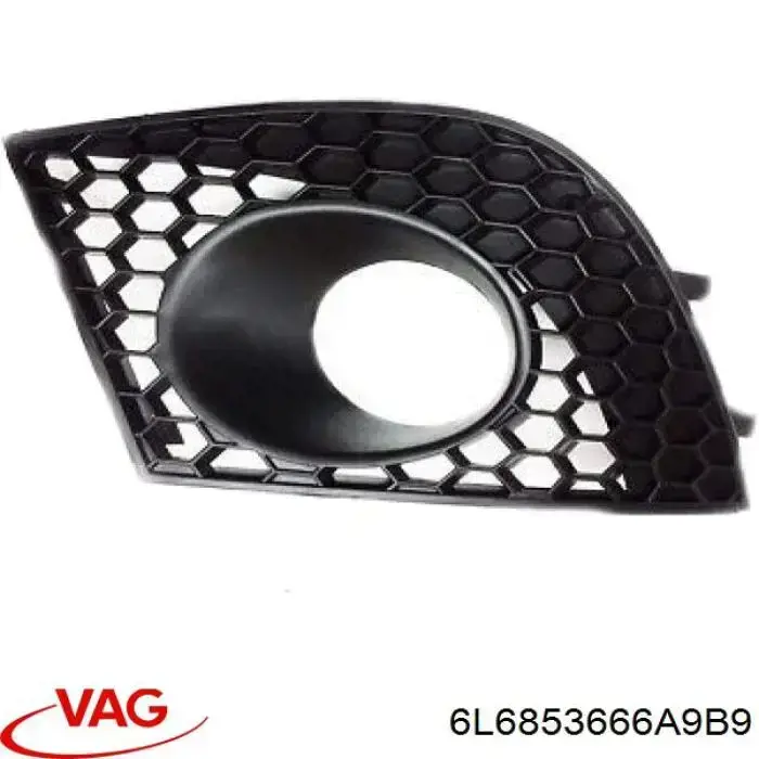 Compre 6L6853666A VAG Tampão (grelha) das luzes de nevoeiro do pára-choque dianteiro direito