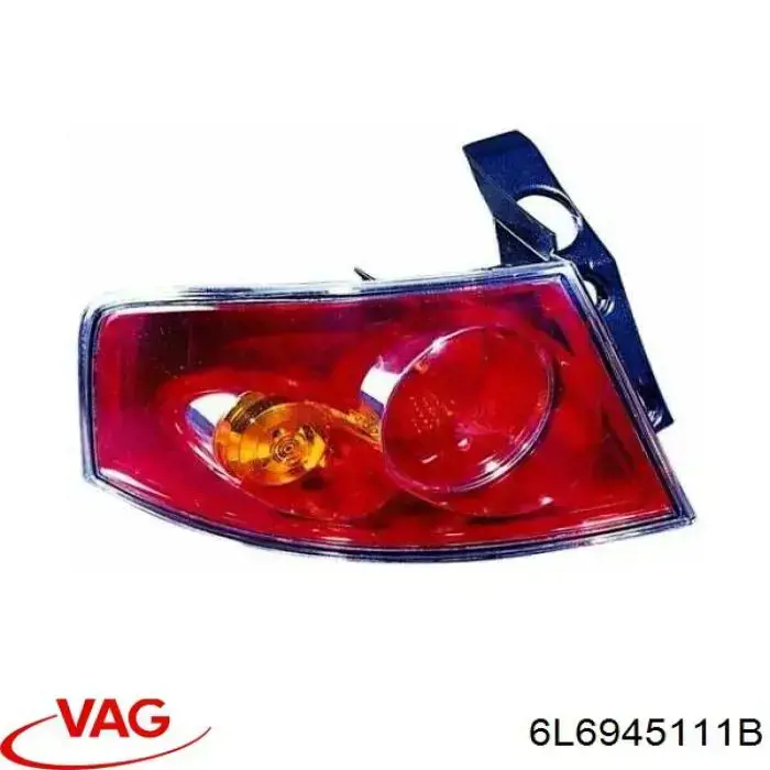 6L6945111B VAG Lanterna traseira esquerda externa