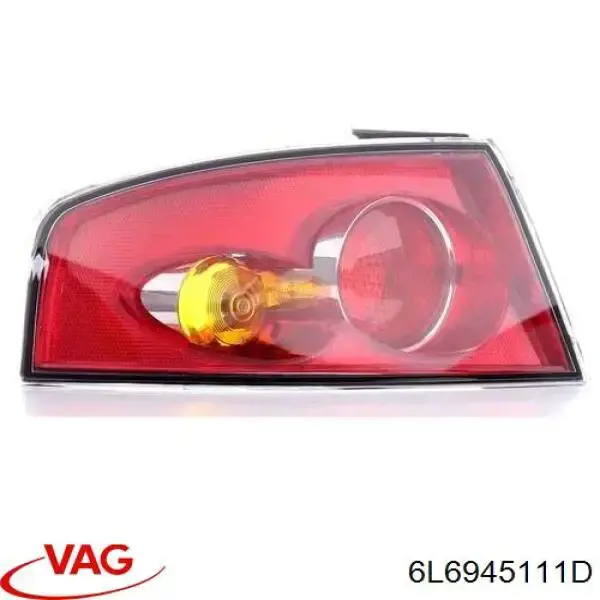 6L6945111D VAG Lanterna traseira esquerda externa