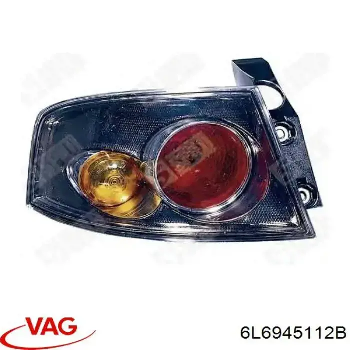 6L6945112B VAG Lanterna traseira direita externa