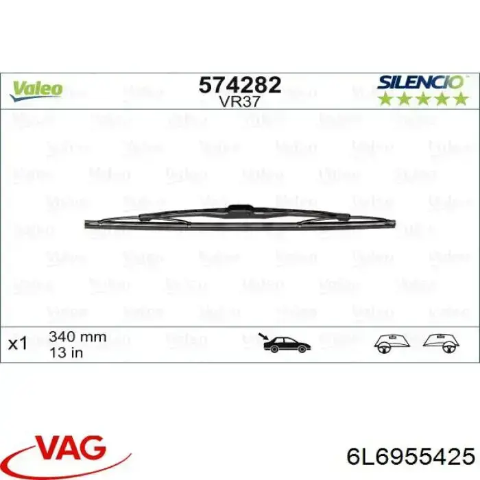 Limpa-pára-brisas de vidro traseiro VAG 6L6955425 preço, a partir de 13,74 USD