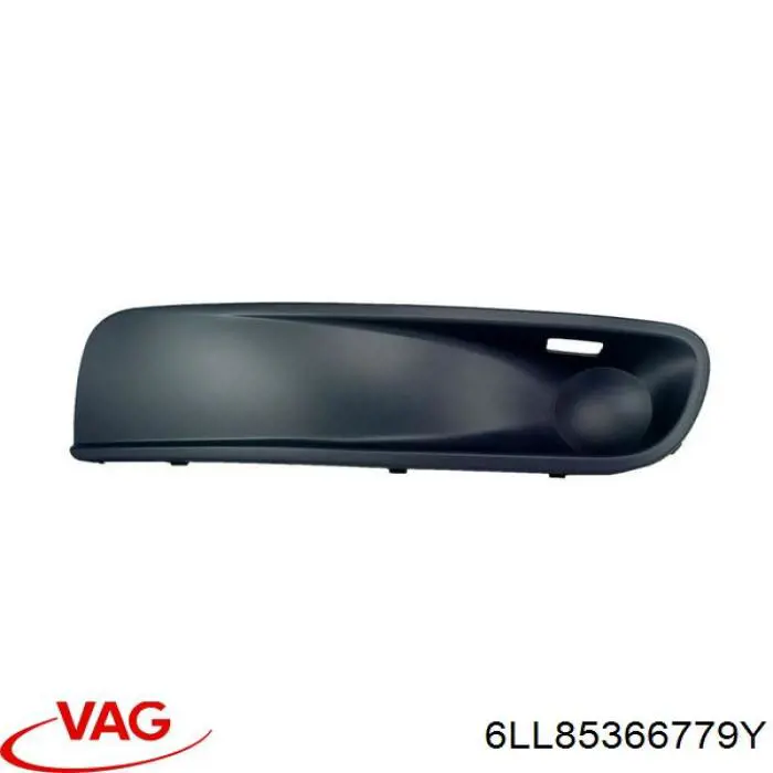 Compre 6LL85366779Y VAG Grelha central do pára-choque dianteiro