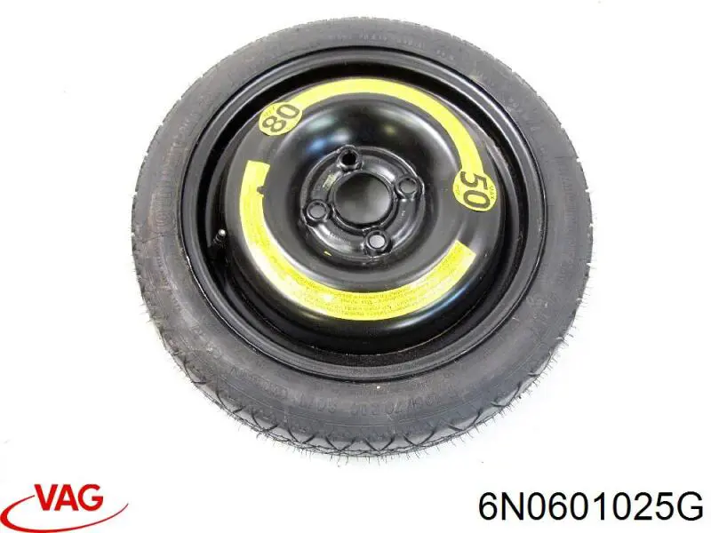 6N0601025G VAG Discos de roda de aleação ligeira (de aleação ligeira, de titânio)