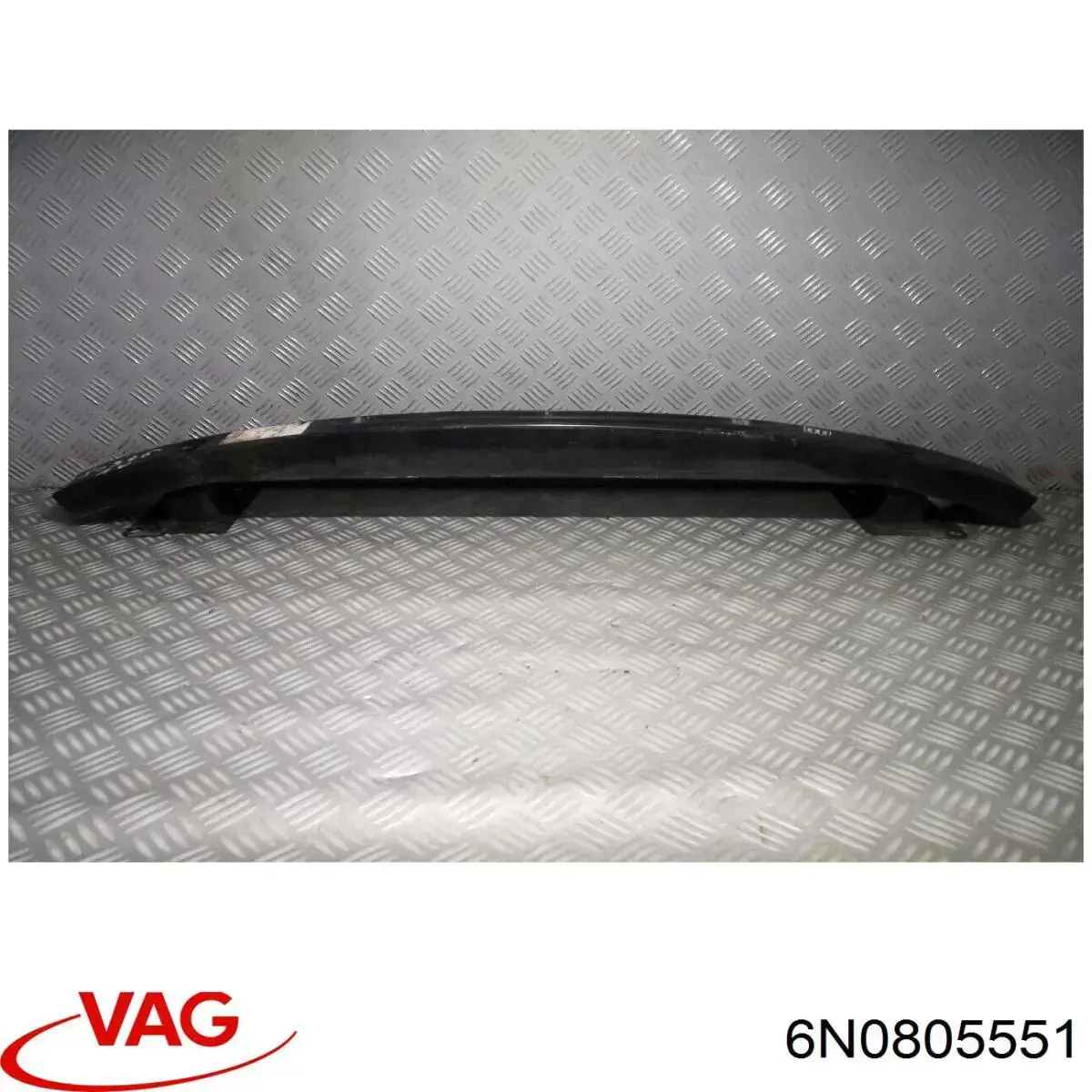 6N0805551 VAG Suporte inferior do radiador (painel de montagem de fixação das luzes)