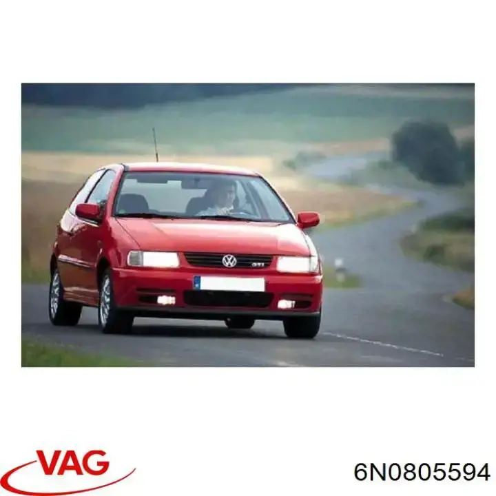 Suporte do radiador montado (painel de montagem de fixação das luzes) VAG 6N0805594 preço, a partir de 110,91 USD