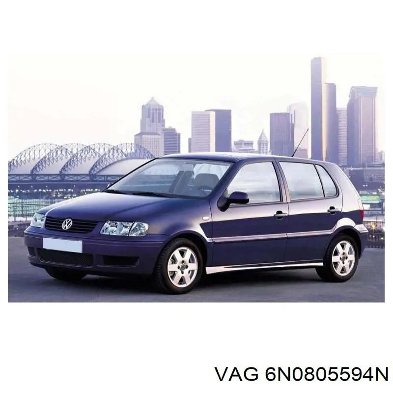 Suporte do radiador montado (painel de montagem de fixação das luzes) VAG 6N0805594N preço, a partir de 113,09 USD