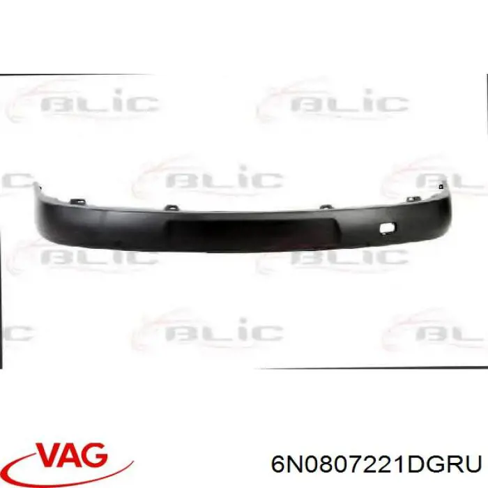 6N0807221DGRU VAG Pára-choque dianteiro