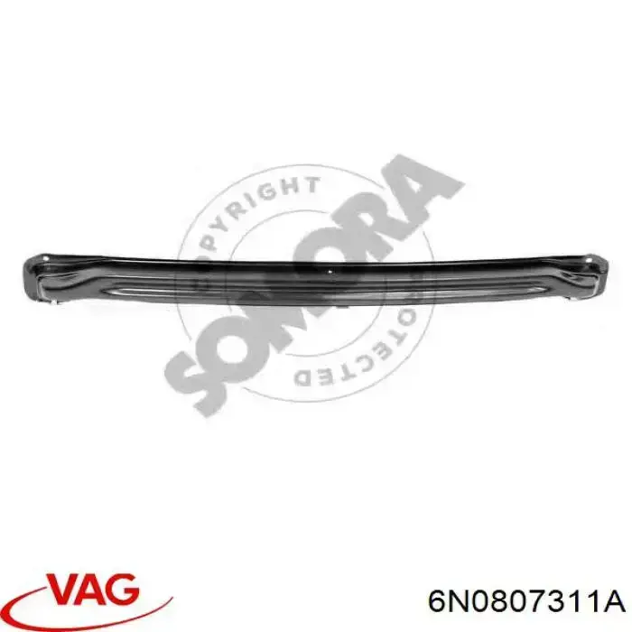Reforçador do pára-choque traseiro VAG 6N0807311A preço, a partir de 40,50 USD