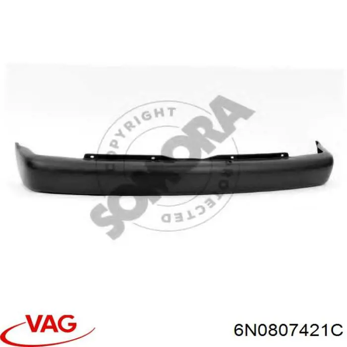 Compre 6N0807421CGRU VAG Pára-choque traseiro