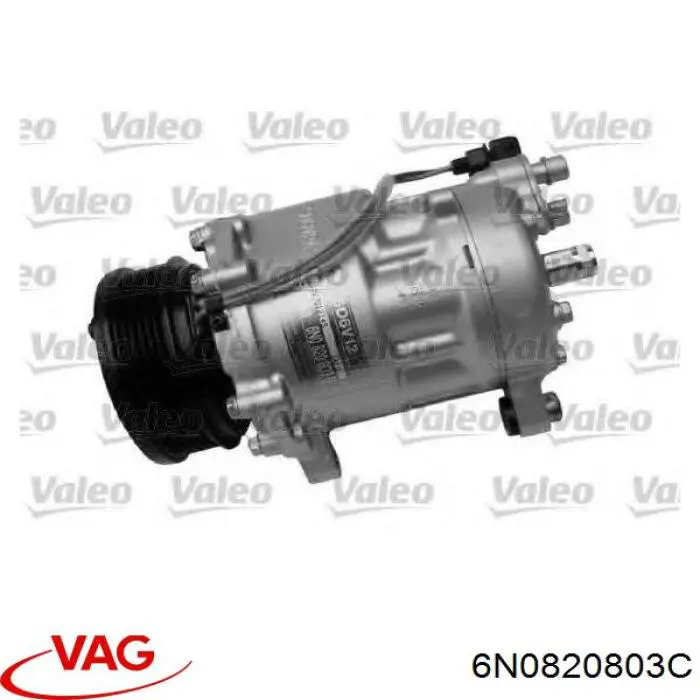 Compressor de aparelho de ar condicionado VAG 6N0820803C preço, a partir de 327,07 USD