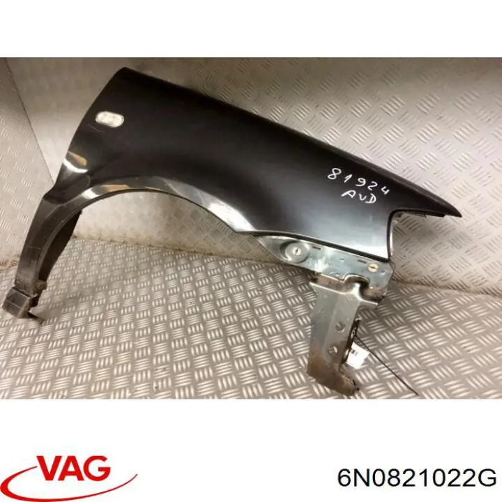 6N0821022G VAG Pára-lama dianteiro direito