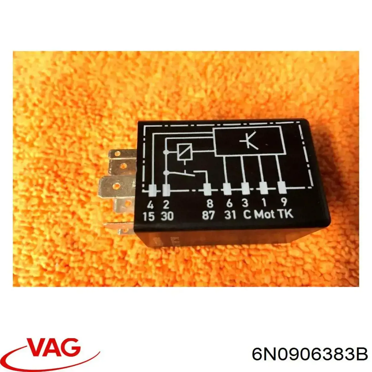 Relê de bomba de gasolina elétrica VAG 6N0906383B preço, a partir de 112,50 USD