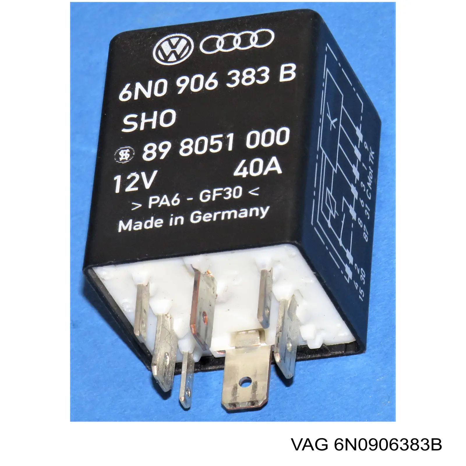 Compre 6N0906383B VAG Relê de bomba de gasolina elétrica