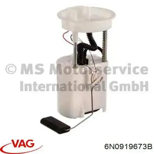 6N0919673B VAG Sensor do nível de combustível no tanque