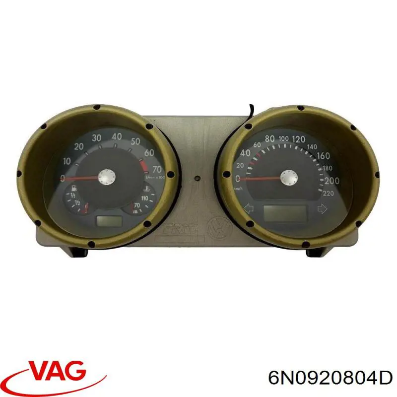 Painel de instrumentos (quadro de instrumentos) VAG 6N0920804DX preço, a partir de 122,11 USD